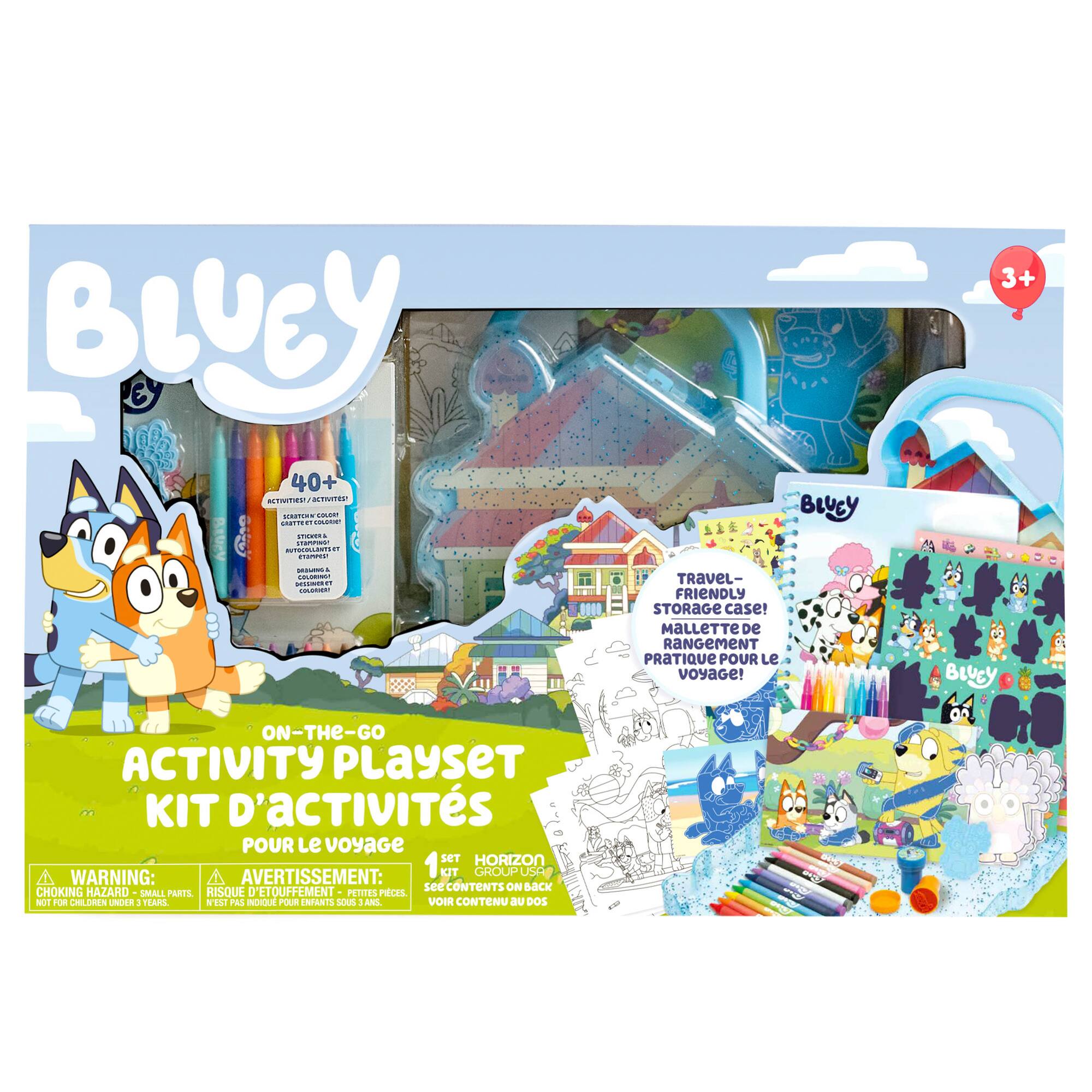 Bluey On-the-Go Activity Playset